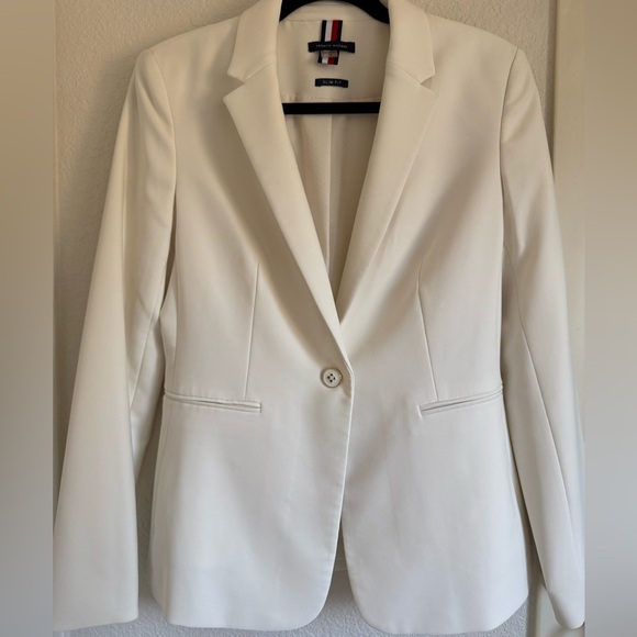 Tommy Hilfiger Jackets & Blazers - NWOT Tommy Hilfiger Ivory Slim-fit Blazer